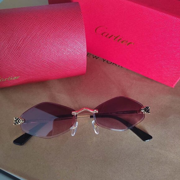 Cartier Panthere Sunglasses - Picture 1 of 9
